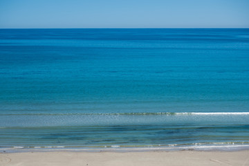 Sellicks Beach on the Fleurieu Peninsula on a bright sunny day in South Australia on January 29th 2020