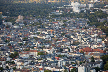 Obraz premium Stadt von oben