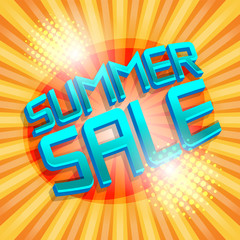Summer Sale offer sticker