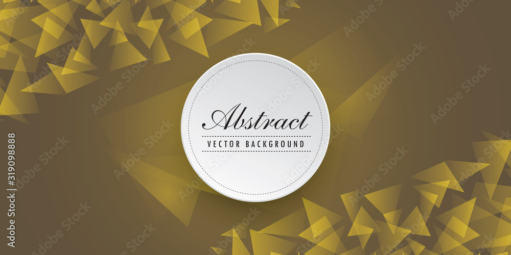 Aufkleber fractal abstract background. low poly vector background