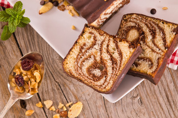 Marble cake.