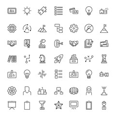 Business icon set
