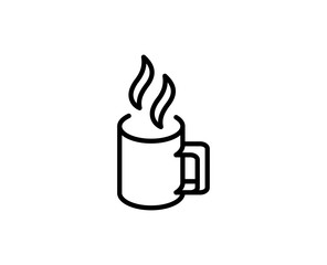 Cup line icon