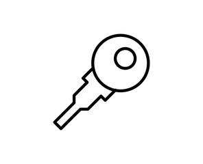 Key premium line icon