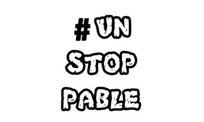 Unstoppable text design, Typography for T shirt graphics, poster, print, postcard and other uses