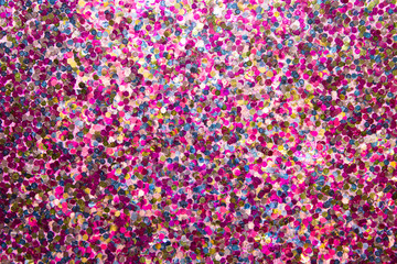 Golden pink glitter christmas shiny abstract background overlay