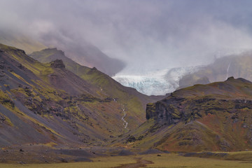 Fototapeta premium Vatnajokull is the largest glacier in Europe.