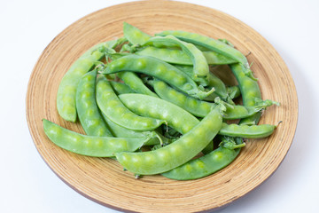 絹さや　エンドウ