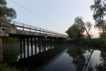 bridge over the river