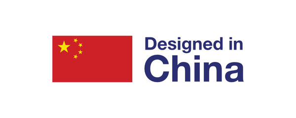 Designed in China Icon Symbol