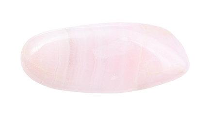 polished Manganoan calcite (manganocalcite) gem