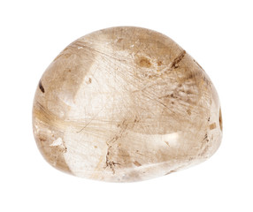 tumbled Rutilated quartz (hairworm quartz)