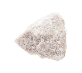 Papier Peint photo autocollant Dolomites unpolished dolomite rock isolated on white