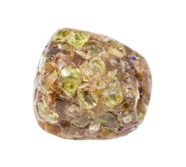 tumbled Chrysolite (Olivine, Peridot) gem stone