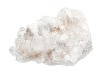 druse of colorless Rock crystals (rock-crystal)