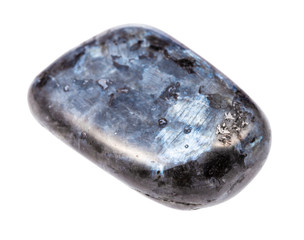 tumbled Larvikite (norwegian Labradorite) gem