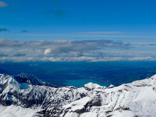 Fototapeta premium Schilthorn Berner Oberland in Switzerland - ZRH