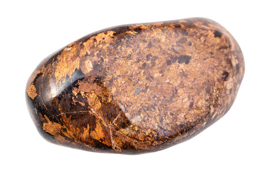 tumbled Bronzite (Enstatite variety) gem stone