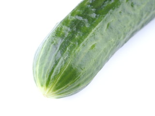 cucumber on a white background
