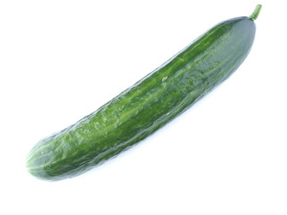 cucumber on a white background