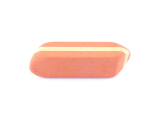 eraser on a white background