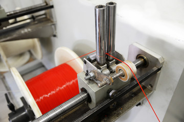 production of wire for 3D printer from recycled plastic
