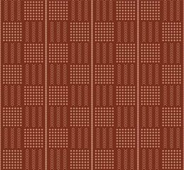 Seamless African Style Mud Clothing Fabric Pattern