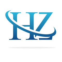 Creative HZ logo icon design