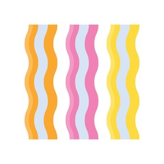 striped candy related sweets and candy vector in flat design