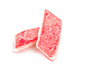 jelly candies isolated on white background