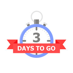 The blue clock with the number 4 and the red tape on which is written 