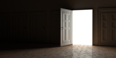 Opened Door To The Light