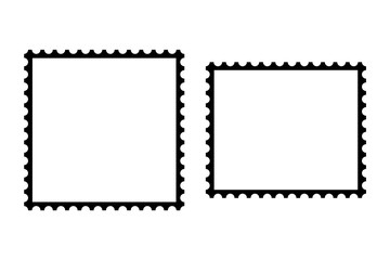 Two frames for something are depicted on a white background, one horizontally different vertically.