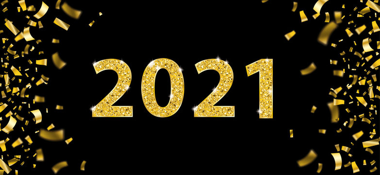 2021 Golden Confetti Black Header