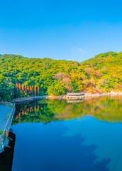 The scenery of Qingyuan Mountain, Quanzhou City, Fujian Province, China