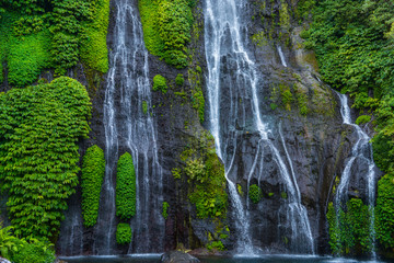 Banyumala twin waterfalls in Bali, Indonesien
