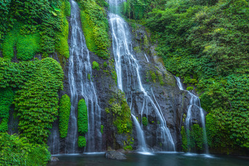 Banyumala twin waterfalls in Bali, Indonesien