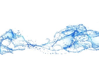 水しぶきのクローズアップ