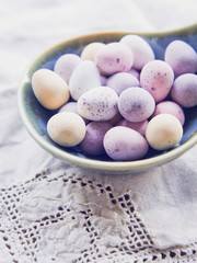 Sugar coated Easter Eggs