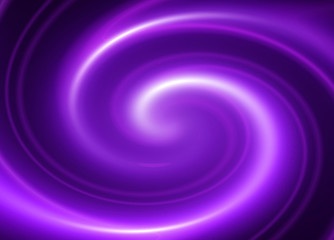 Blurred spiral motion