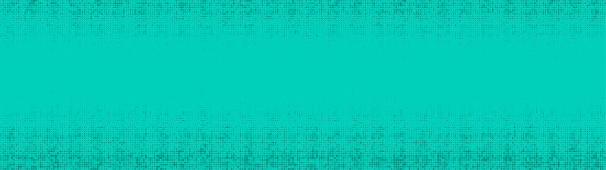 turquoise halftone dots empty background