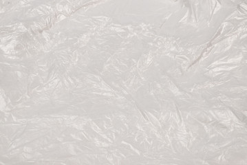 Plastic wihite background. Top view.