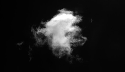 Abstract fog or smoke effect black background