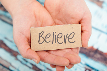 Believe, ask, believe, recieve in christ or the law of attaction