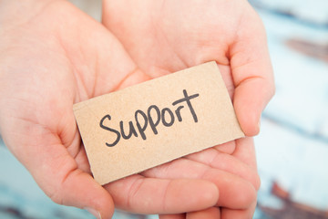 Support, hands, giving, human touch