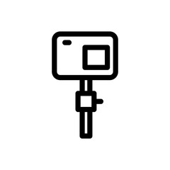 Camera Trendy Flat Icon Design