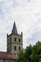 Fototapeta na wymiar church in ibbenbueren germany