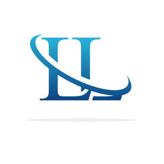Creative LL logo icon design