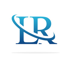 Creative LR logo icon design