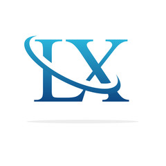 Creative LX logo icon design